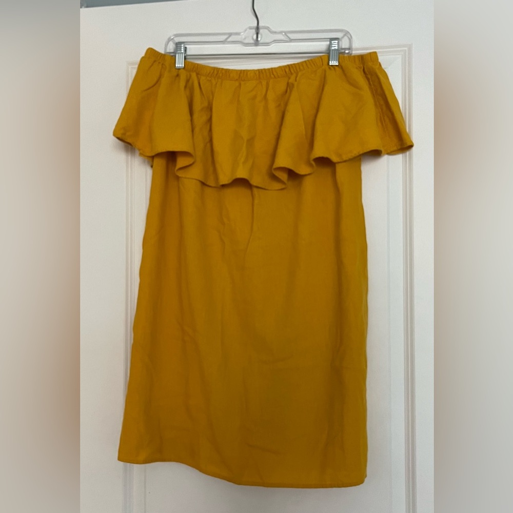 EUC Old Navy Yellow Sleeveless Dress (L) 👗